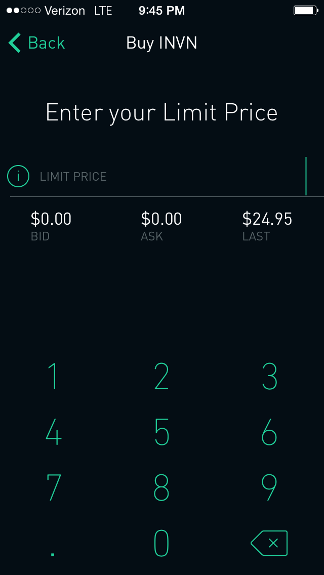 Robinhood Beta App