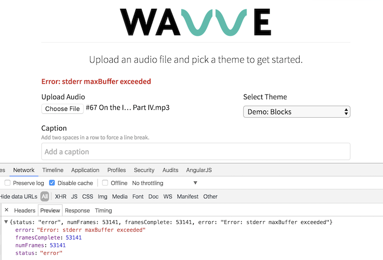 Wavve Web App V1