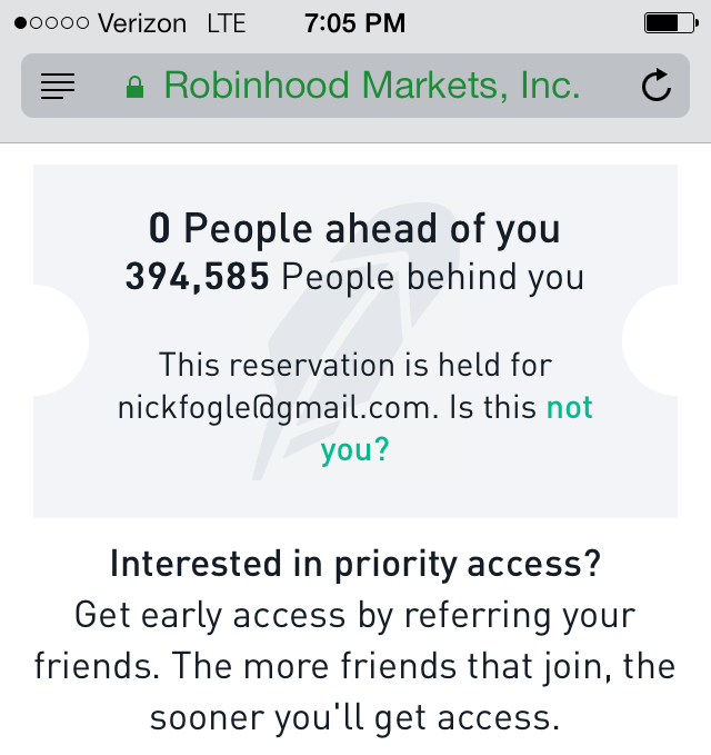 3 Weeks with Robinhood App Beta